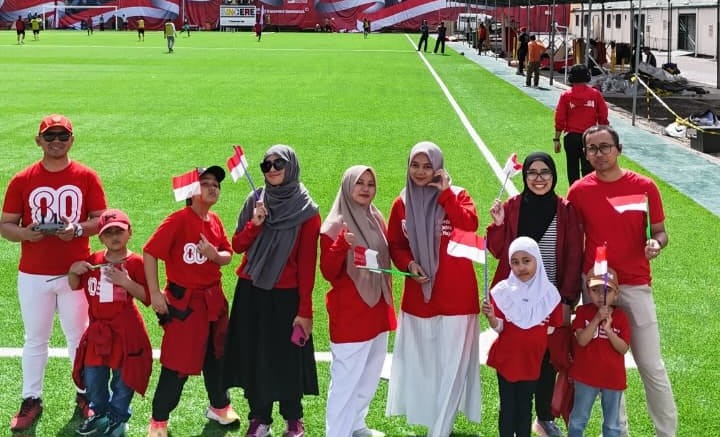 Semarak Kemerdekaan, LDII Tembagapura dan PPG Gelar Outdoor Fun 80 Tahun RI