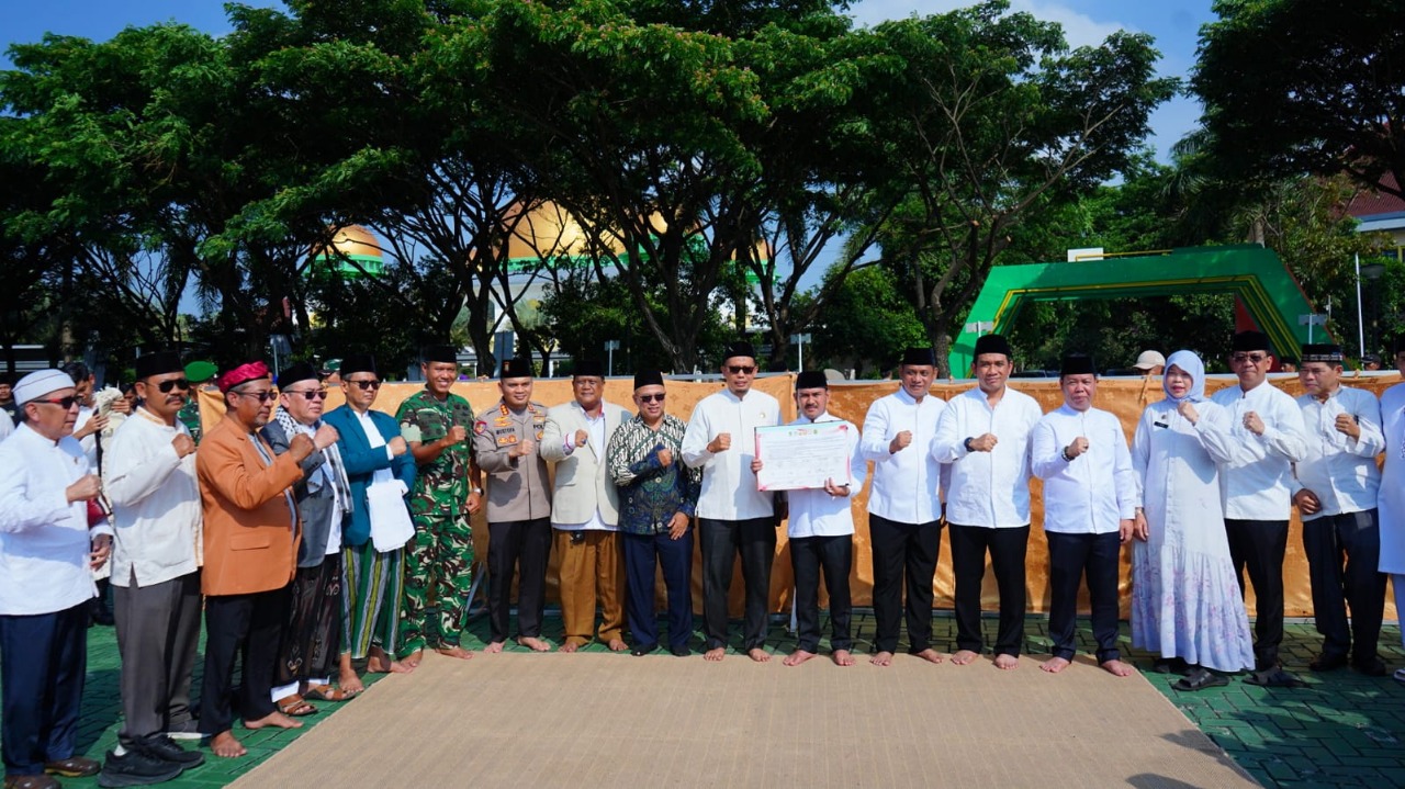 LDII Bekasi Ikut Doa Bersama dan Deklarasi Damai Jaga Kondusivitas