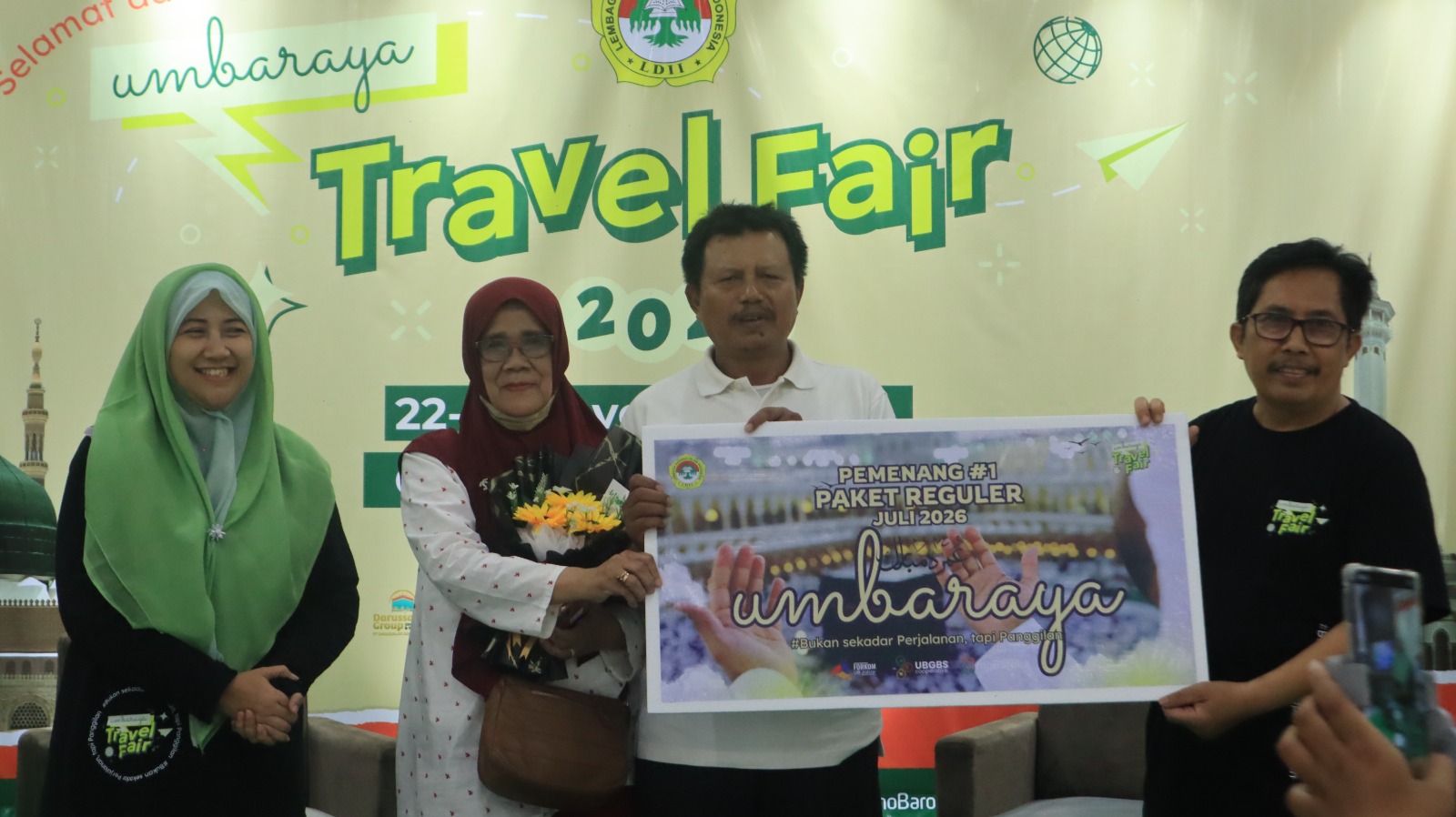 Warga LDII Rancaekek Menangkan Paket Umroh Gratis di Umbaraya Travel Fair 2025