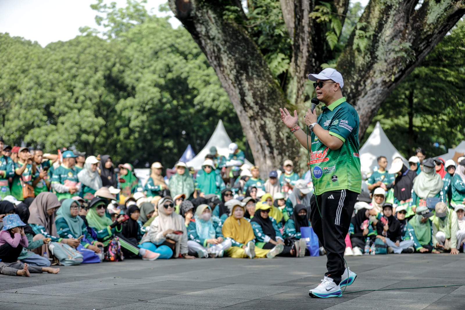 Fun Walk Zero Waste LDII Jabar: Langkah Nyata Menuju Jawa Barat Bebas Sampah