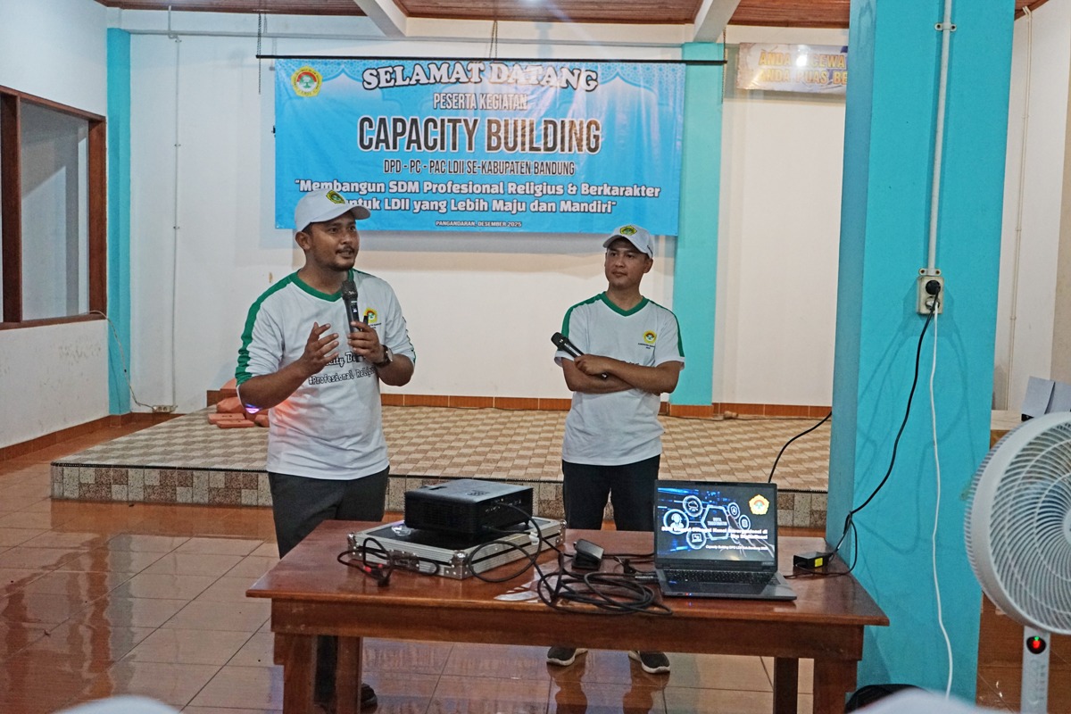LDII Kabupaten Bandung Awali Capacity Building dengan Materi Literasi Digital dan Komunikasi